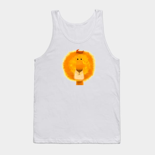 Lion and Hen Tank Top by Gareth Lucas